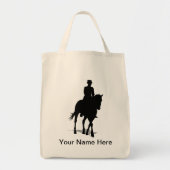 Dressage Horse Canvas tas (Voorkant)