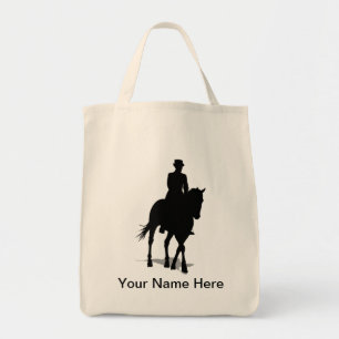 Dressage Horse Canvas tas
