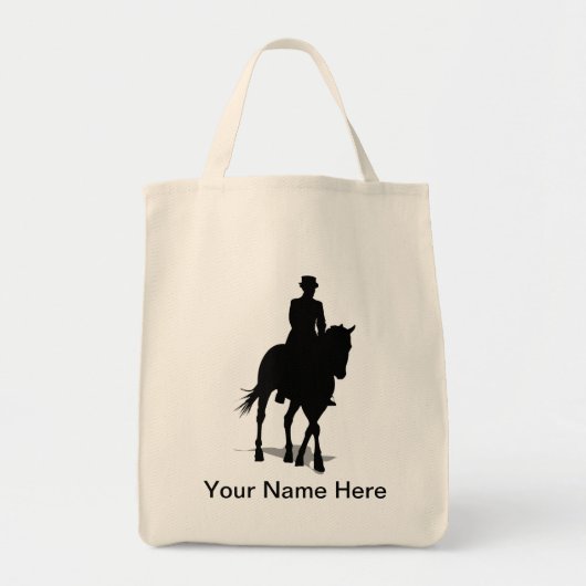 Dressage Horse Canvas tas (Voorkant)