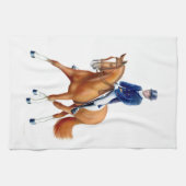 Dressage Horse Equestrian Kitchen Towel Theedoek (Horizontaal)