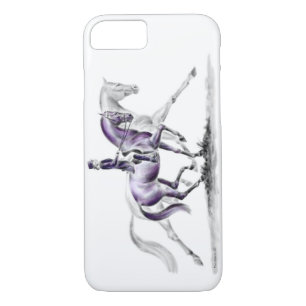 Dressage Horse in Trot Piaffe Case-Mate iPhone Case