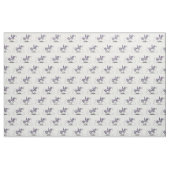 Dressage Horse in Trot Piaffe Stof (Fat Quarter)