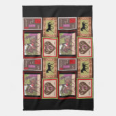 Dressage Horse keukentheekdoek Theedoek (Verticaal)