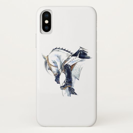 Dressage Horse Lovers Phone Case (Achterkant)