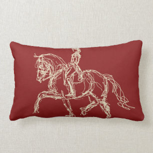 Dressage Horse Pillow Kussen