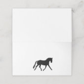 Dressage Horse Plaatskaartje (Buitenkant ongevouwen)