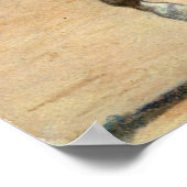 Dressage Horse Portrait Poster (Hoek)