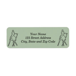 Dressage Horse & Rider - Half-pass Etiket