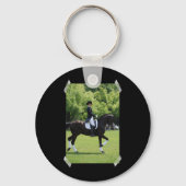 Dressage Horse Show Sleutelhanger (Voorkant)