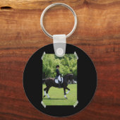 Dressage Horse Show Sleutelhanger (Voorkant)