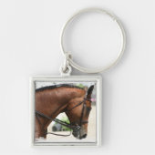 Dressage Horse Sleutelhanger (Voorkant)