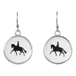 Dressage Horse Trot Earrings Oorringen