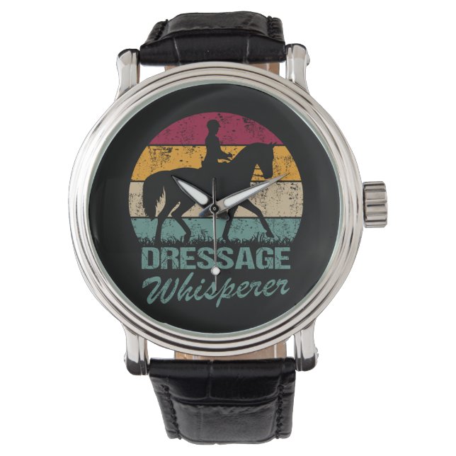 Dressage Horse Whisperer Horloge (Voorkant)