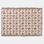 Dressage Horses Equestrian Throw Blanket Deken (Voorkant)