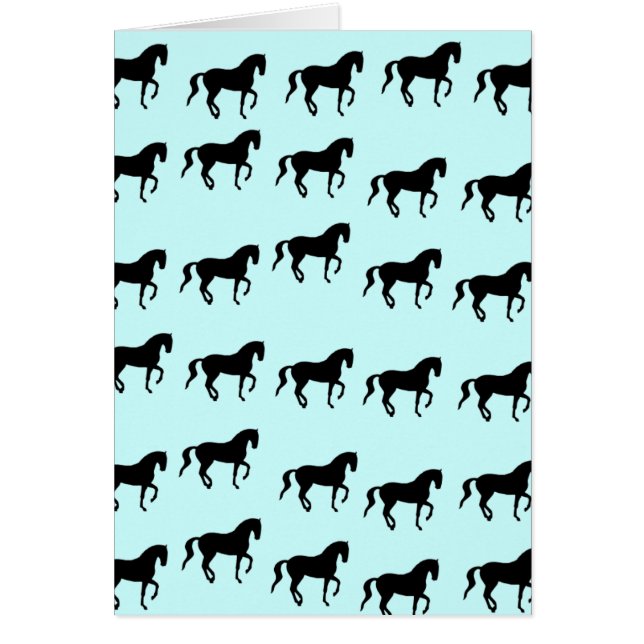 Dressage Horses Piaffe Pattern (Voorkant)
