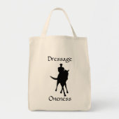 Dressage is alleen tote bag (Voorkant)