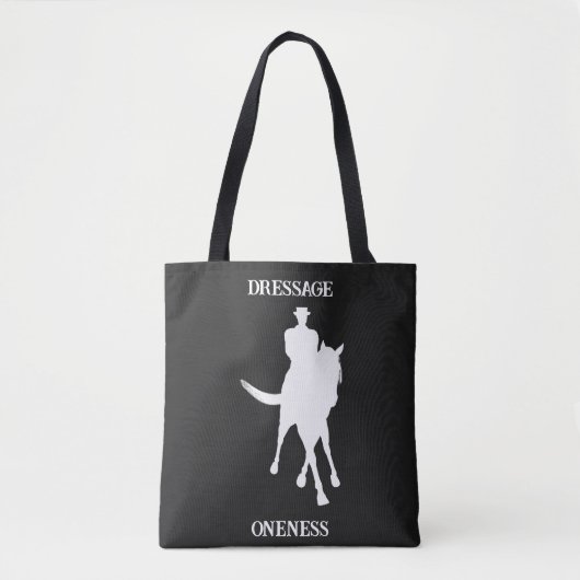 Dressage is alleen tote bag (Voorkant)