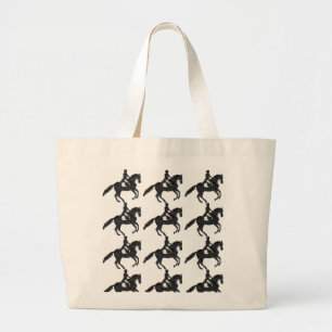 Dressage Jumbo Tas - Tile Mosaic Horse