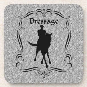 Dressage-Onderzetter en Rider-set Bier Onderzetter