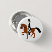 Dressage Pony Button! Ronde Button 3,2 Cm (Voorkant /achterkant)