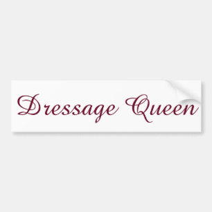 Dressage Queen Bumpersticker
