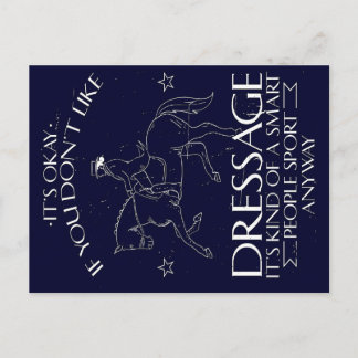 Dressage Rider  Horse | Lover gift Feestdagenkaart