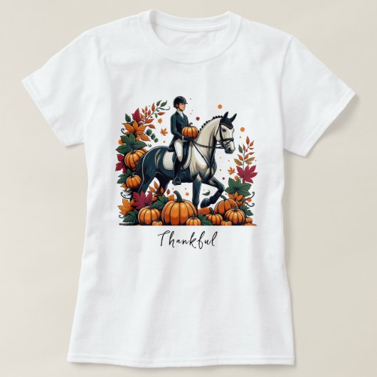 Dressage Rider T-shirt (Design voorkant)