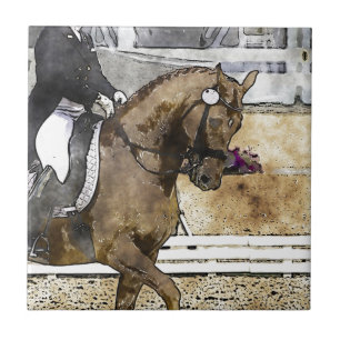 Dressage Rider Tegeltje