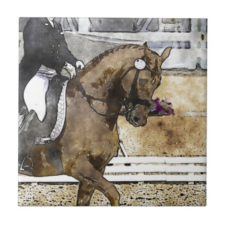 Dressage Rider Tegeltje