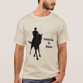 Dressage-riemen zijn evenwichtig. t-shirt (Voorkant)