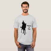 Dressage-riemen zijn evenwichtig. t-shirt (Voorkant volledig)