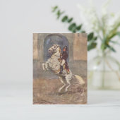 Dressage Show Horse Briefkaart (Staand voorkant)