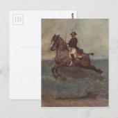 Dressage Show Horse Briefkaart (Voorkant / Achterkant)