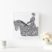 Dressage Wandklok (Huis)