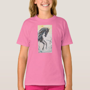 Dressage Waterverf T-Shirt