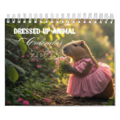 Dressed Up Animal Calendar 2026 Kalender (Hoes)