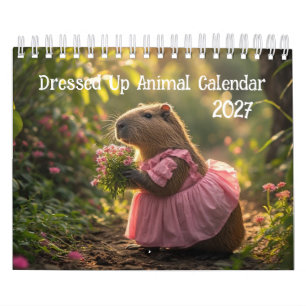 Dressed Up Animal Kalender 2027