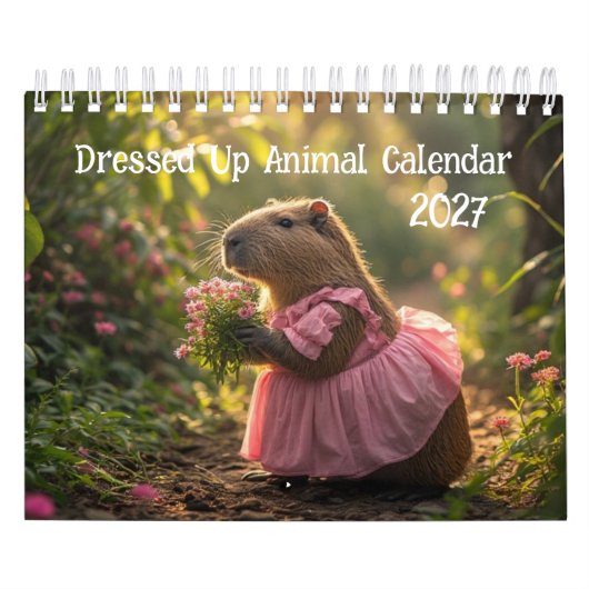 Dressed Up Animal Kalender 2027 (Hoes)