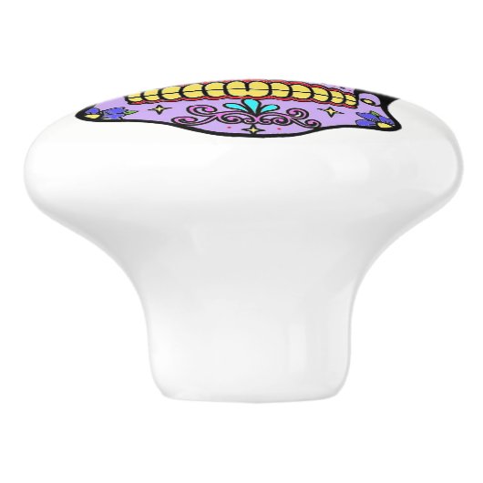 Dresser Knob Pull Keramische Knop (Zijkant)