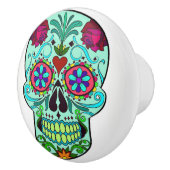 Dresser Knob Pull Keramische Knop (Rechts)