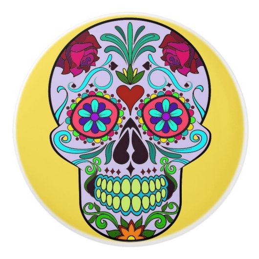 Dresser Knob Pull Keramische Knop (Voorkant)