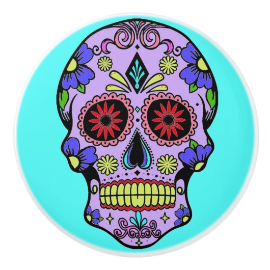 Dresser Knob Pull Keramische Knop (Voorkant)