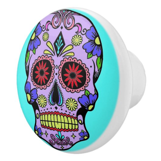 Dresser Knob Pull Keramische Knop (Rechts)