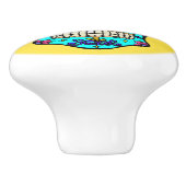 Dresser Knob Pull Keramische Knop (Zijkant)