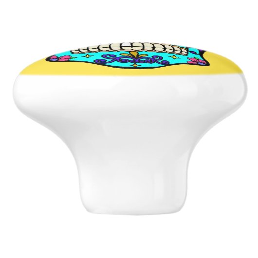 Dresser Knob Pull Keramische Knop (Zijkant)