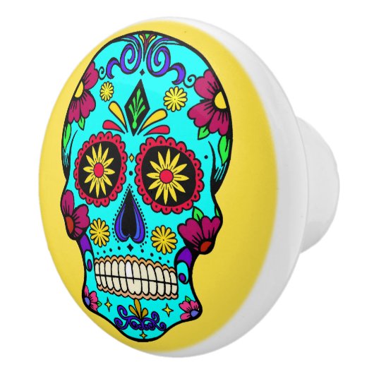 Dresser Knob Pull Keramische Knop (Rechts)