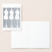 Dressform Mannequin Mode Seamstress Seamstress Sea Folie Kaarten (Display)