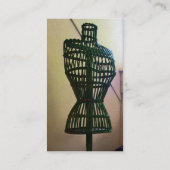 Dressform - Platinum Finish Visitekaartje (Achterkant)