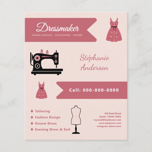 Dressmaker Flyer (Voorkant)