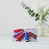 Dressmaker, Naaien, Professionele veranderingen Visitekaartje (Staand voorkant)